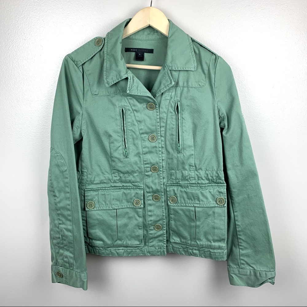 Marc Jacobs Utility Jacket Army Green Military